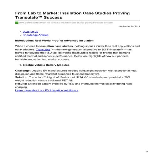 transulate.tech-From Lab to Market_ Insulation Case Studies Proving ...