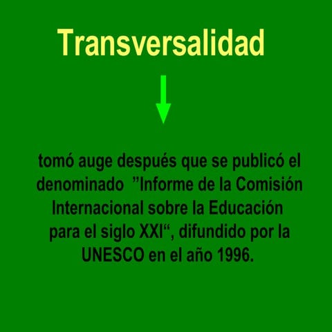 Transversalidad