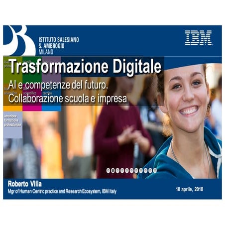 Intelligenza artificiale, lavoro e competenze del futuro