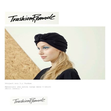 TrashionRemade Turbaani
