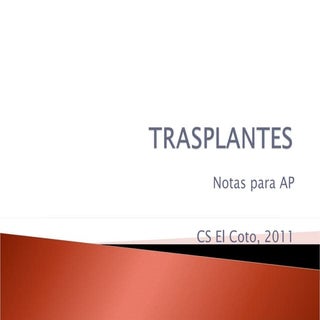 Trasplantes