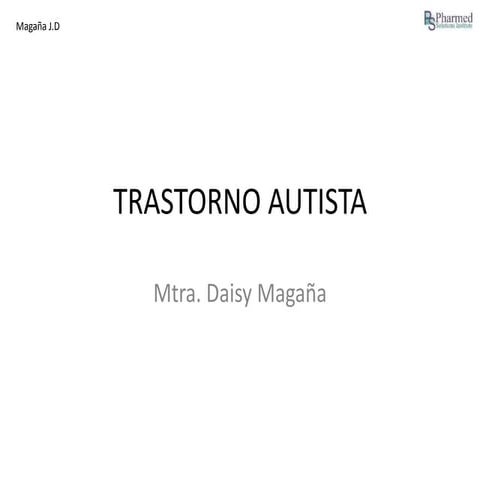Trastorno autista 