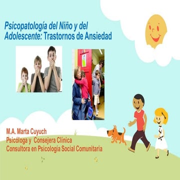 Trastornos de ansiedad Infantil