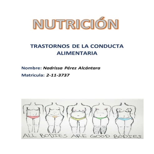 Trastornos de la conducta alimentaria