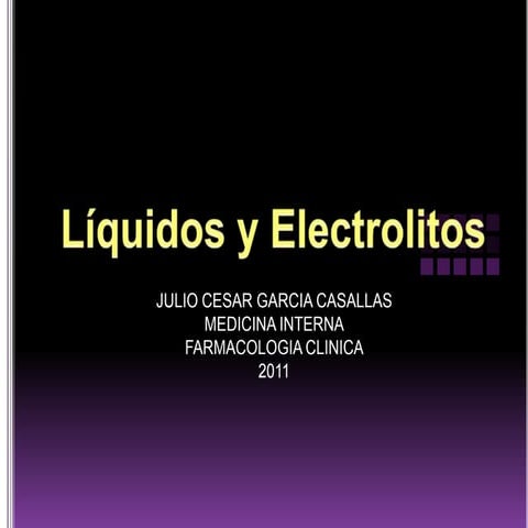 Trastornos del potasio