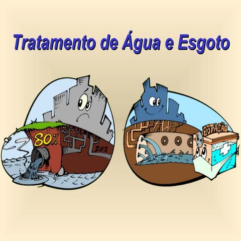 Tratamento de água e esgoto