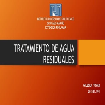 Tratamiento de agua residuales [autoguardado]