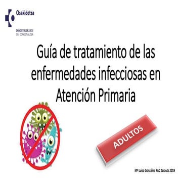 Guía de tratamiento de las enfermedades infecciosas