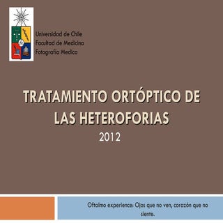 Tratamiento ortóptico de las hetero...