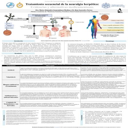 Tratamiento secuencial de la neuralgia herpética