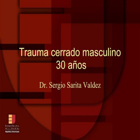 ENJ-300 Trauma Cerrado Masculino