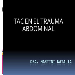 Trauma abdominal