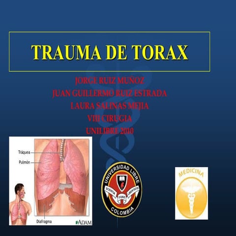 Trauma de torax-dr_lacides