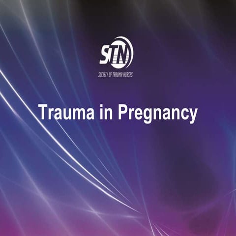 Trauma in Pregnancy.ppt