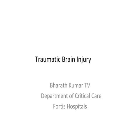 Traumatic brain injury compatible version