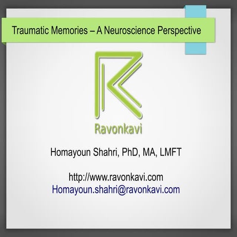 Traumatic Memories