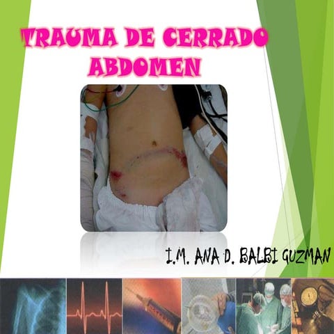 Traumatismo de cerrado abdomen