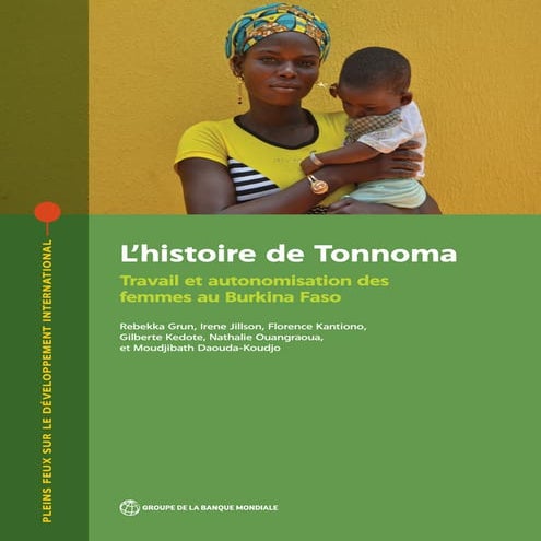 Le travail des femmes au Burkina Faso; l' histoire de Tonnoma | PDF