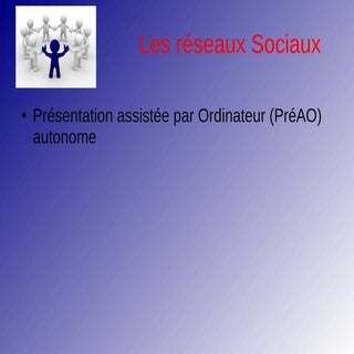 Les réseaux sociaux