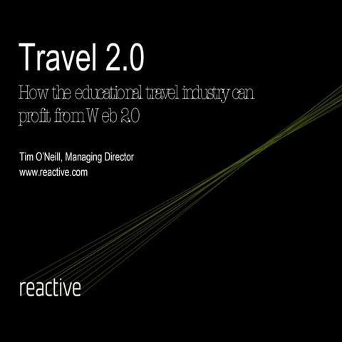 Travel 2.0 - Web 2.0 for the travel industry