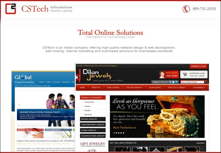 site Design for Travel Agents