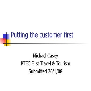 Travel & Tourism Slide