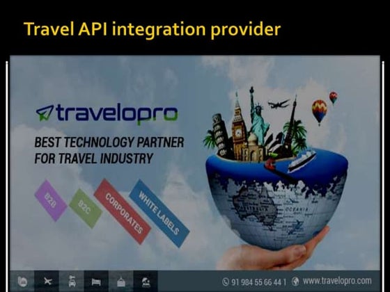 Travel api integration provider