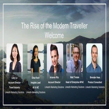 The Rise of The Modern Traveller 2016