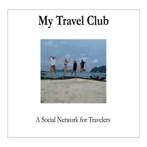 My Travel Club - A Business Plan