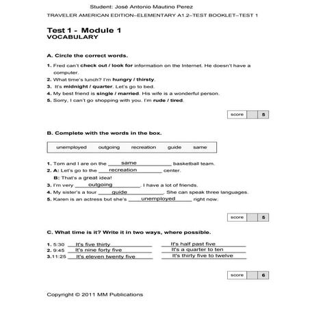 Traveler Amer_Elementary A1.2_test 1.pdf