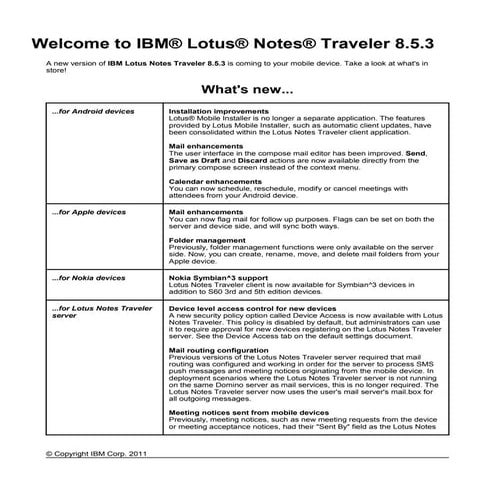 Traveler preview guide