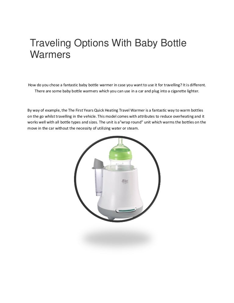the first years baby bottle warmer