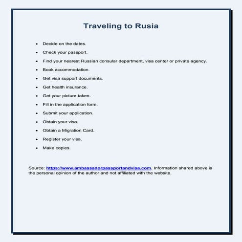 Rwanda Tourist Visa | PDF