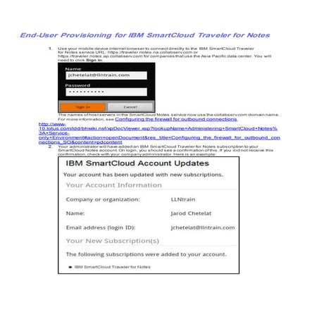 Traveller for ibm smart cloud