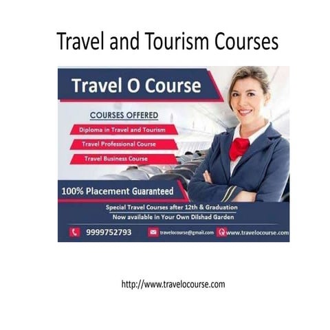 Travel and Tourism Courses in Delhi | PPTX