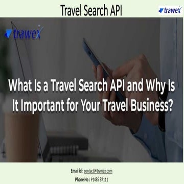 Travel Search API | Travel technology Integration