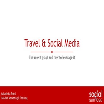 Travelzoo Social Media Marketing Plan | PDF