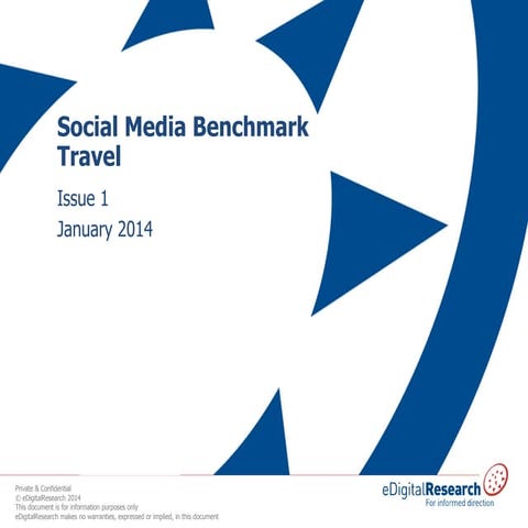 Travel social media benchmark wave 1