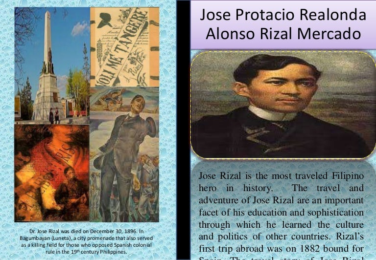 Travels of rizal