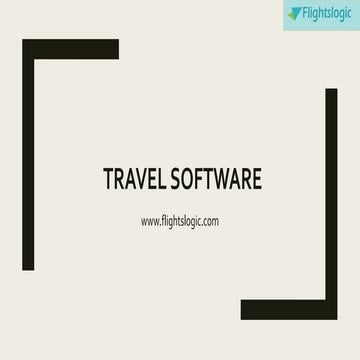Travel Agency Management System | OTA Software | PDF