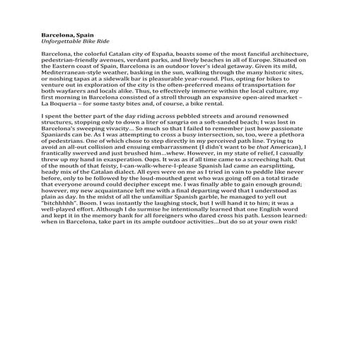 Travel tales sarahscott