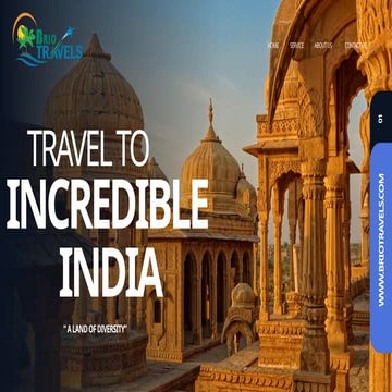 travel to india with brio travels tour packages