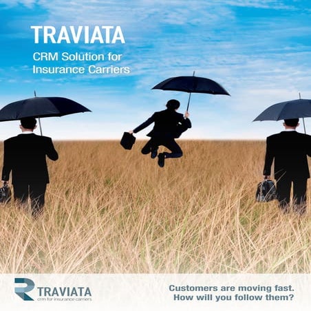 Traviata CRM for Insurance Carriers - brochure