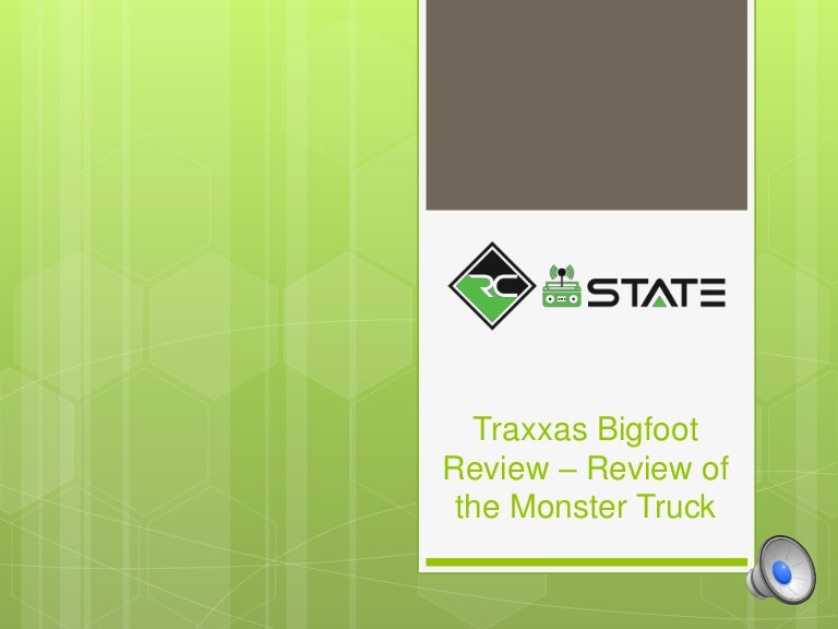 traxxas bigfoot review
