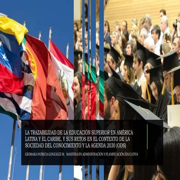 Fundamento de la educacion superior en america latina y el caribe | DOCX