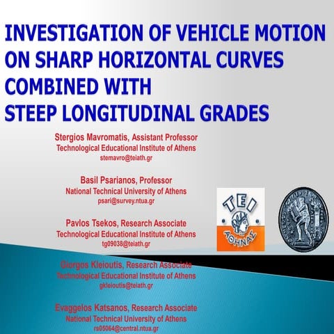 Trb 15 1578--Vehicle motion on sharp curves with steep grades