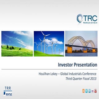 Trc investor presentation 05 13 final