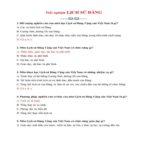 Trắc nghiệm LỊCH SỬ ĐẢNG.docx