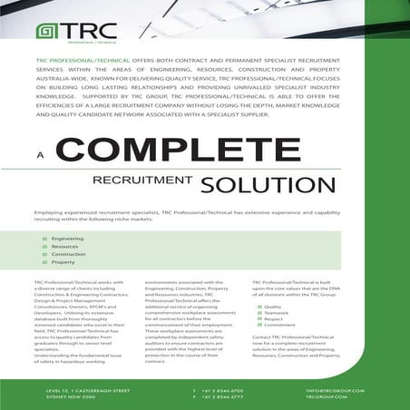 DMT Civil Engineering & Infrastructure Brochure | PDF