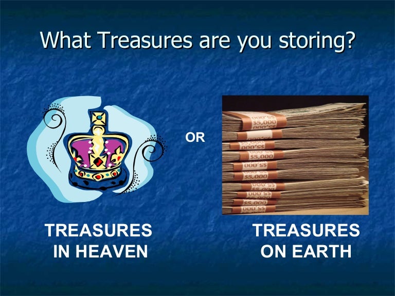 Christian Treasures in Heaven Inspirational Powerpoint for Church